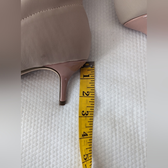 NANETTE LEPORE Nana woman mid-calf boots, beige, size 8.5. - Picture 7 of 9